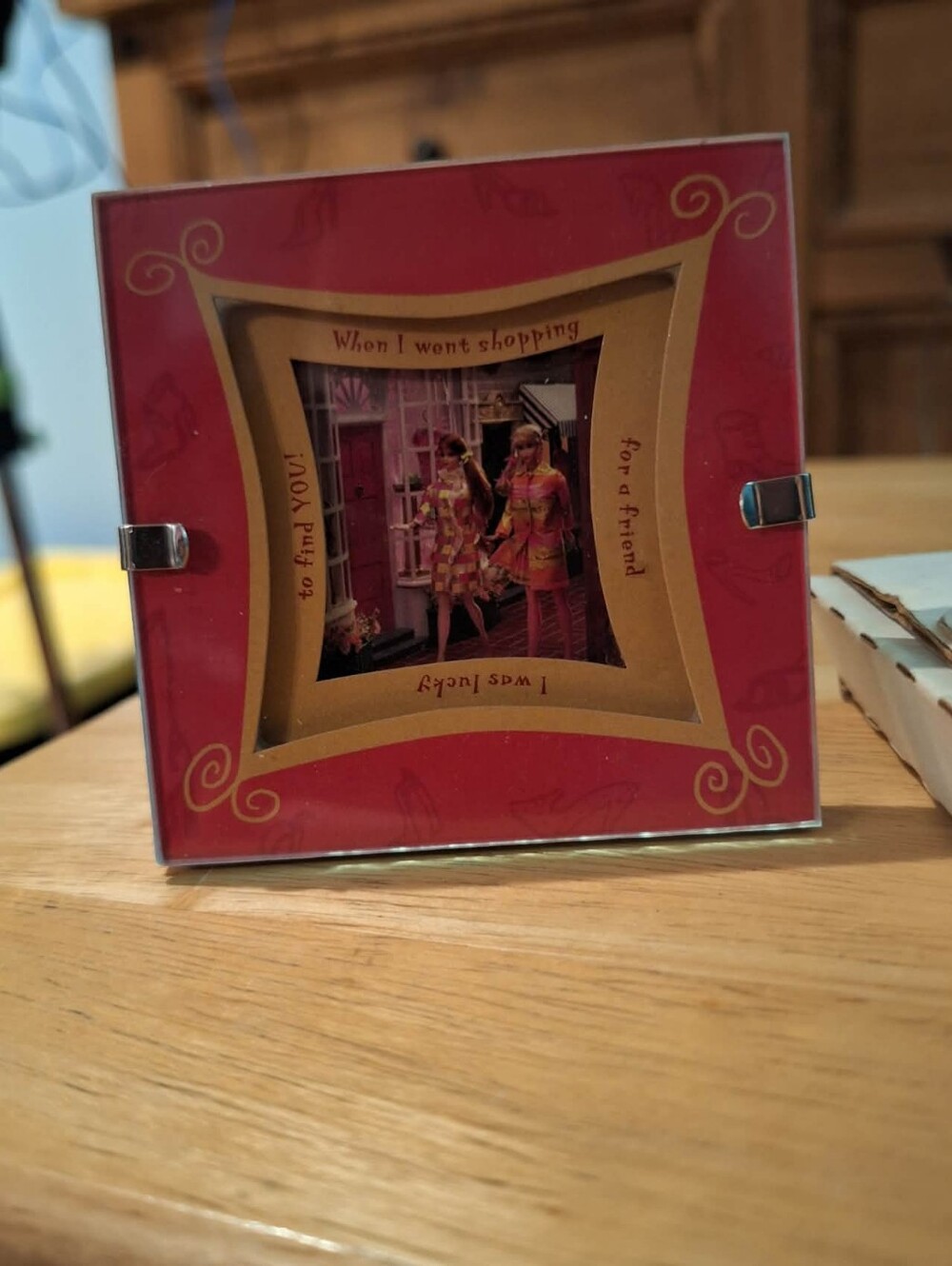 Vintage 1996 Barbie Friendship Mini Frame New
